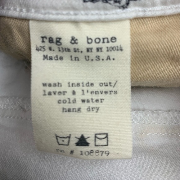 Rag & bone moto shortie shorts - Picture 8 of 8